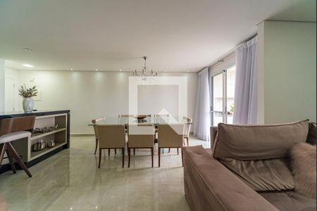 Sala de apartamento à venda com 2 quartos, 75m² em Vila Helena, Santo André