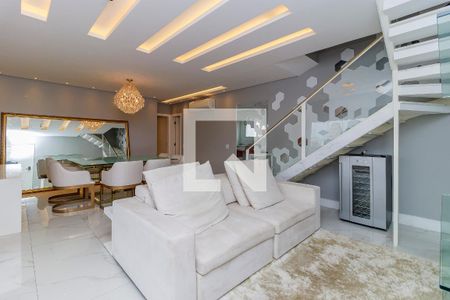 Sala de apartamento à venda com 3 quartos, 280m² em Campo Belo, São Paulo