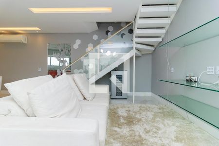 Sala de apartamento à venda com 3 quartos, 280m² em Campo Belo, São Paulo