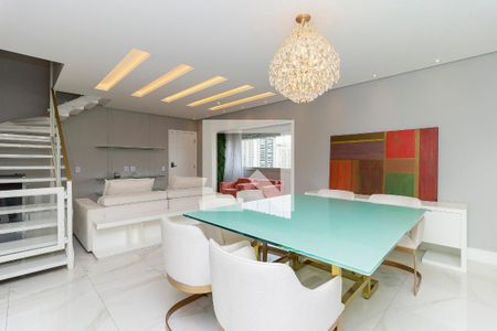 Sala de apartamento à venda com 3 quartos, 280m² em Campo Belo, São Paulo