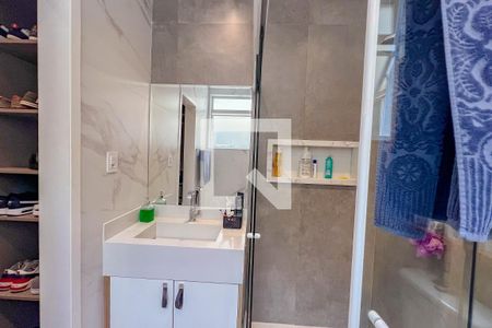 Apartamento para alugar com 151m², 3 quartos e 1 vagaBanheiro da suíte