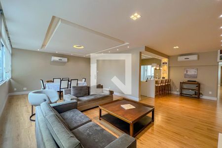 Sala de apartamento para alugar com 3 quartos, 151m² em Laranjeiras, Rio de Janeiro