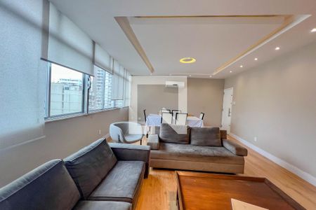 Sala de apartamento para alugar com 3 quartos, 151m² em Laranjeiras, Rio de Janeiro