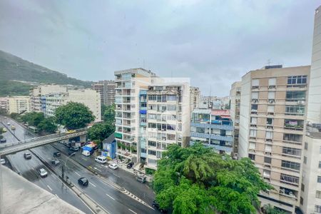 Vista da sala de apartamento para alugar com 3 quartos, 151m² em Laranjeiras, Rio de Janeiro