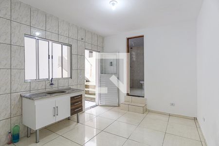 Cozinha de casa para alugar com 1 quarto, 35m² em Vila Menk, Osasco
