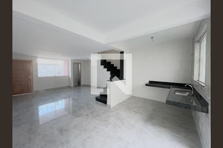 sala de casa à venda com 3 quartos, 134m² em Itapoã, Belo Horizonte