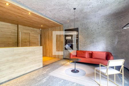 Apartamento à venda com 59m², 1 quarto e 1 vaga Apartamento à venda com 59m², 1 quarto e 1 vagaÁrea comum - Hall Social