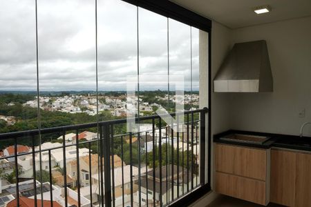 Varanda da Sala de apartamento para alugar com 2 quartos, 70m² em Parque Campolim, Sorocaba