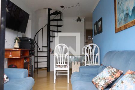 sala de apartamento para alugar com 2 quartos, 82m² em Vila Parque Jabaquara, São Paulo