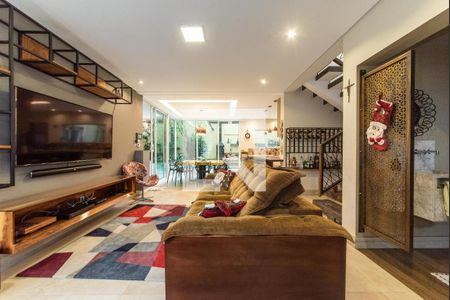 Sala de casa à venda com 3 quartos, 208m² em Centro, Santo André