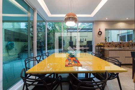 Sala de Jantar de casa à venda com 3 quartos, 208m² em Centro, Santo André