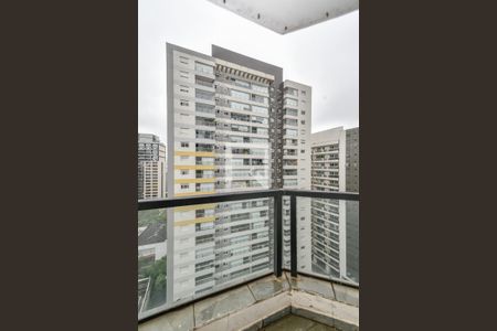 Varanda do Quarto de apartamento à venda com 1 quarto, 42m² em Consolação, São Paulo