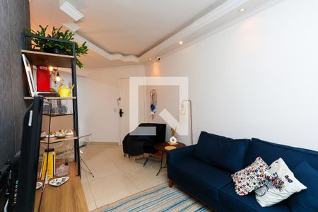 Sala de apartamento para alugar com 2 quartos, 57m² em Parque Taboão, Taboão da Serra