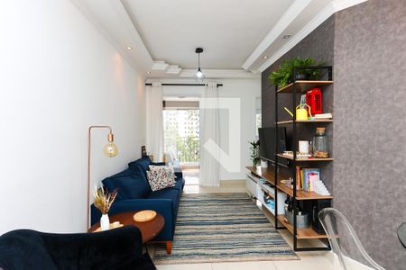 Sala de apartamento para alugar com 2 quartos, 57m² em Parque Taboão, Taboão da Serra