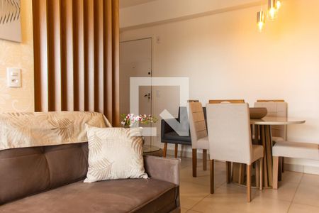 Sala de apartamento para alugar com 1 quarto, 47m² em Jardim Sumare, Ribeirão Preto