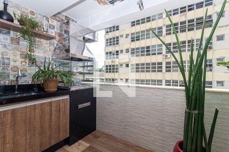 varanda de apartamento à venda com 3 quartos, 100m² em Funcionários, Belo Horizonte