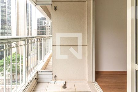 Sala - Varanda de apartamento à venda com 2 quartos, 53m² em Jardim Paulista, São Paulo