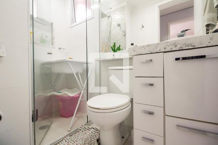 Apartamento à venda com 60m², 2 quartos e 2 vagasBanheiro Social 