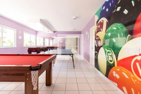 Apartamento à venda com 60m², 2 quartos e 2 vagasCondomínio - Salão de jogos 