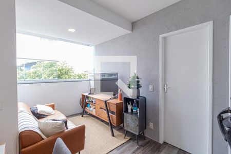 Sala de apartamento à venda com 1 quarto, 34m² em Vila Osasco, Osasco