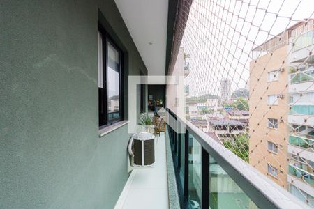 Varanda de apartamento para alugar com 3 quartos, 93m² em Pechincha, Rio de Janeiro