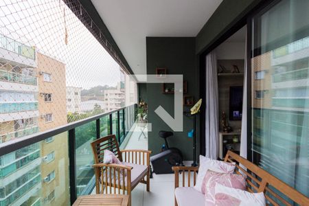 Varanda de apartamento para alugar com 3 quartos, 93m² em Pechincha, Rio de Janeiro