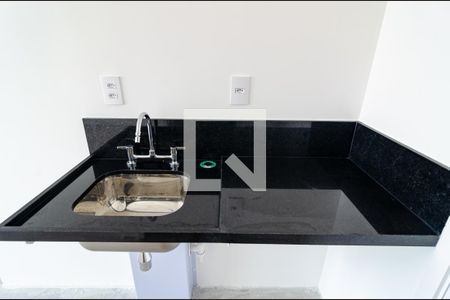 Studio à venda com 25m², 1 quarto e sem vagaCozinha