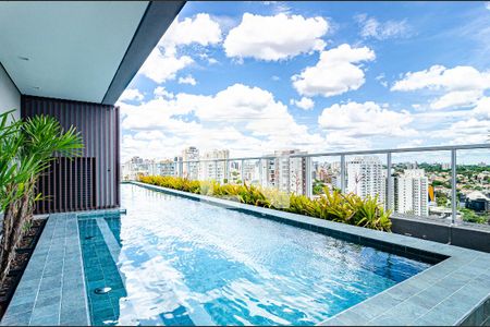 Studio à venda com 25m², 1 quarto e sem vagaPiscina