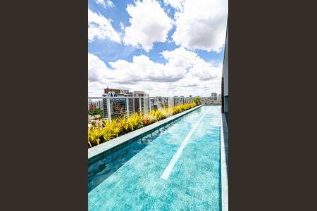 Studio à venda com 25m², 1 quarto e sem vagaPiscina