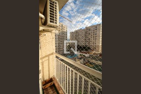 Varanda da Sala de apartamento para alugar com 2 quartos, 48m² em São Cristóvão, Rio de Janeiro