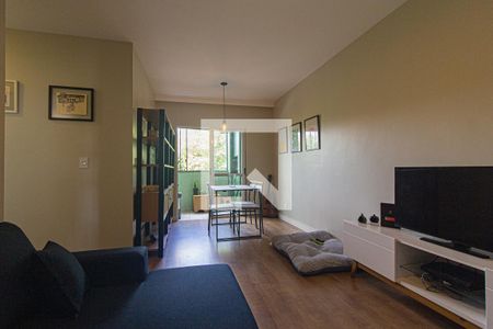 Sala de apartamento para alugar com 2 quartos, 68m² em Boa Vista, Curitiba