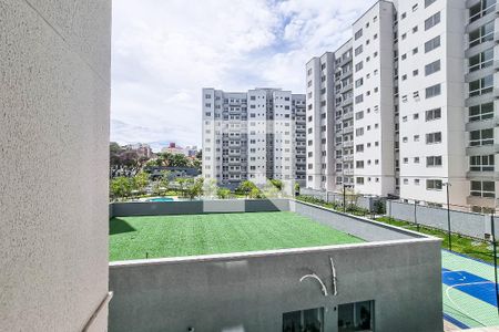 Vista da Sala de apartamento à venda com 2 quartos, 54m² em Liberdade, Belo Horizonte