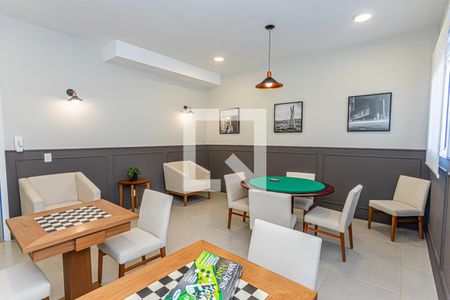 Apartamento à venda com 38m², 2 quartos e sem vagaSalão de jogos adultos