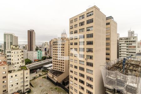 Vista da Sala de apartamento para alugar com 2 quartos, 62m² em Santa Cecília, São Paulo