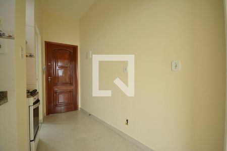 Cozinha com área de serviço de apartamento para alugar com 1 quarto, 30m² em Centro, Rio de Janeiro