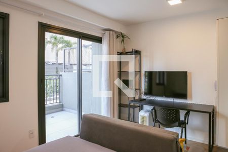 Quarto Sala de kitnet/studio para alugar com 1 quarto, 28m² em Perdizes, São Paulo