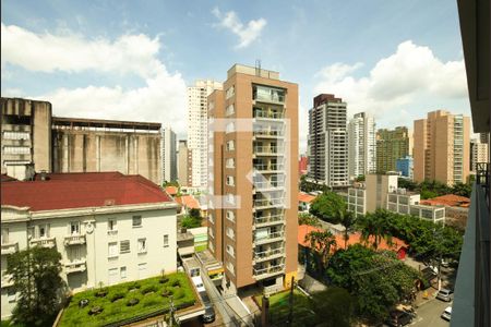 Studio para alugar com 27m², 1 quarto e sem vagaVaranda - Vista