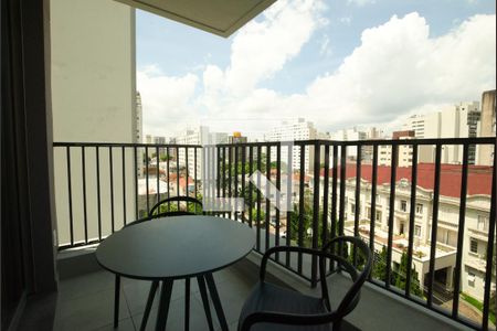 Varanda de kitnet/studio para alugar com 1 quarto, 27m² em Vila Mariana, São Paulo