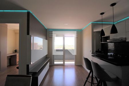 Sala de apartamento à venda com 2 quartos, 55m² em Harmonia, Canoas