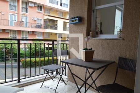 Varanda da Sala de apartamento para alugar com 2 quartos, 86m² em Taquara, Rio de Janeiro