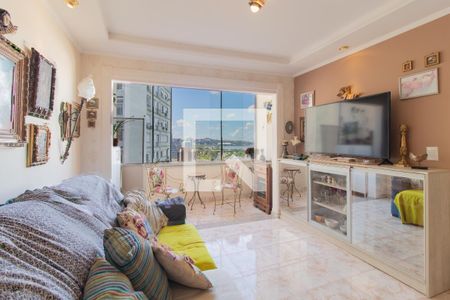 Sala de apartamento à venda com 1 quarto, 55m² em Centro Histórico, Porto Alegre