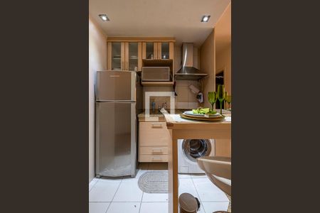 Sala/Cozinha de apartamento para alugar com 1 quarto, 50m² em Jardim Paulista, São Paulo