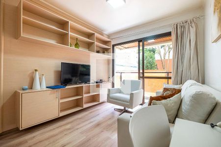 Sala/Cozinha de apartamento para alugar com 1 quarto, 50m² em Jardim Paulista, São Paulo