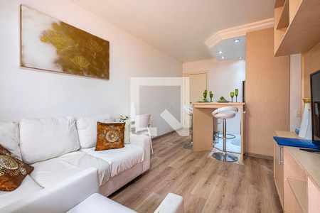 Sala/Cozinha de apartamento para alugar com 1 quarto, 50m² em Jardim Paulista, São Paulo