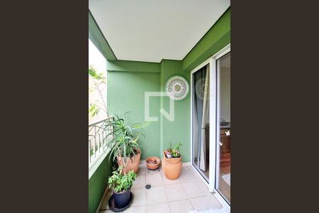 Varanda da Sala de apartamento à venda com 3 quartos, 110m² em Campestre, Santo André