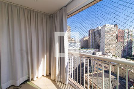 Varanda de apartamento para alugar com 2 quartos, 64m² em Centro, São Paulo