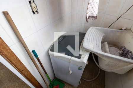 Apartamento para alugar com 45m², 1 quarto e 1 vagaDetalhe da área de serviço