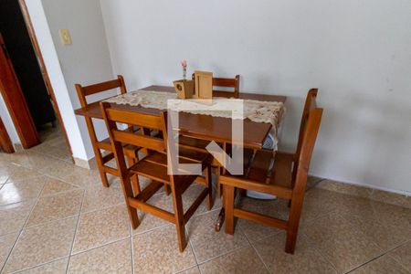 Detalhe da sala de apartamento para alugar com 1 quarto, 45m² em Tupi, Praia Grande