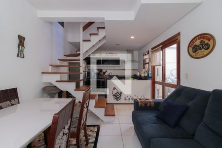 Sala de casa para alugar com 3 quartos, 102m² em Ipanema, Porto Alegre