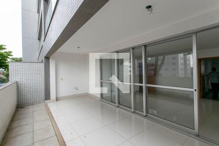 Varanda da Sala de apartamento para alugar com 4 quartos, 163m² em Itapoã, Belo Horizonte